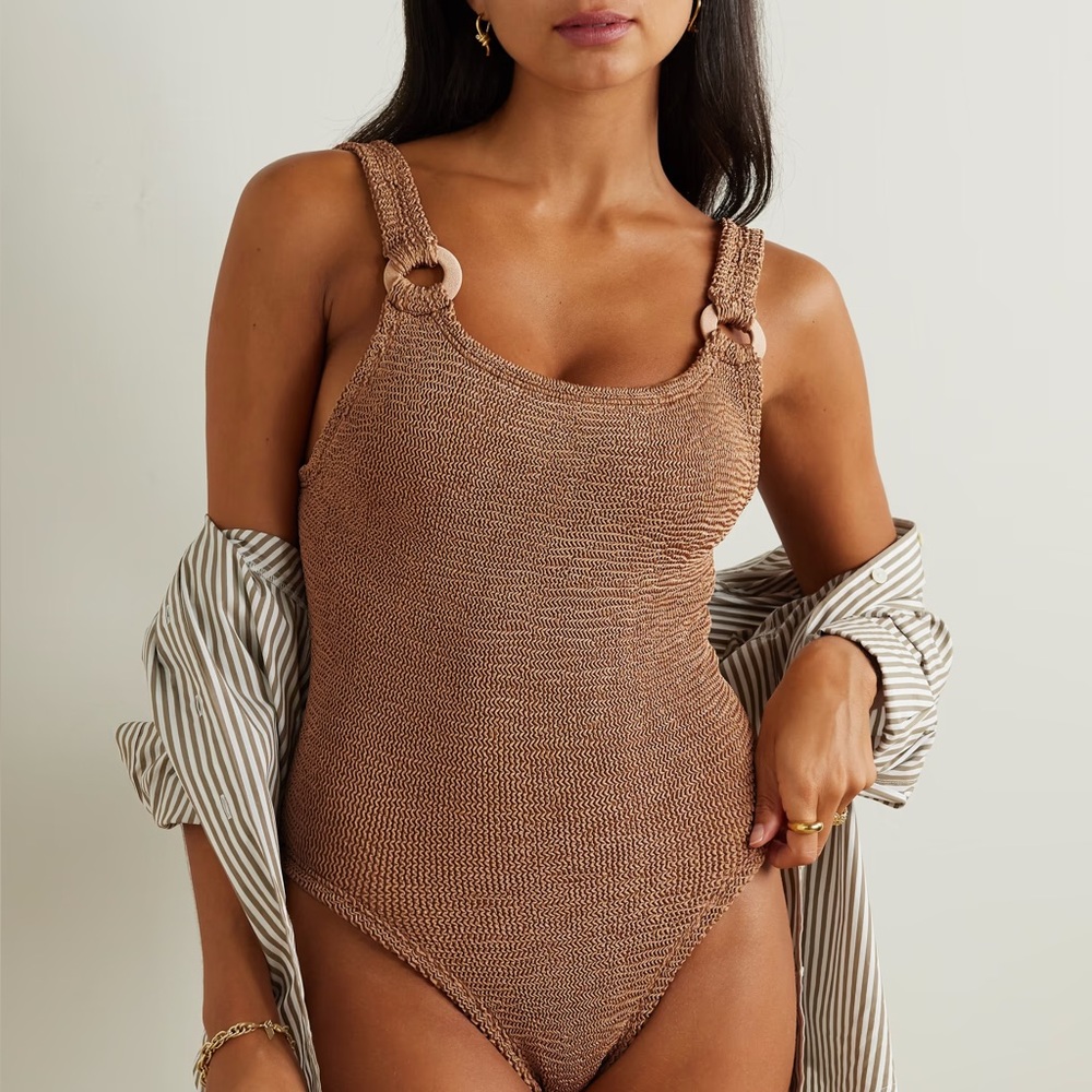 Hunza G Domino Cocoa One Piece